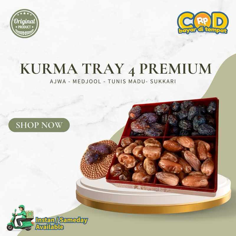 

Aliyahku - Kurma sekat 4 premium isi medjool ajwa sukkari tunis madu.