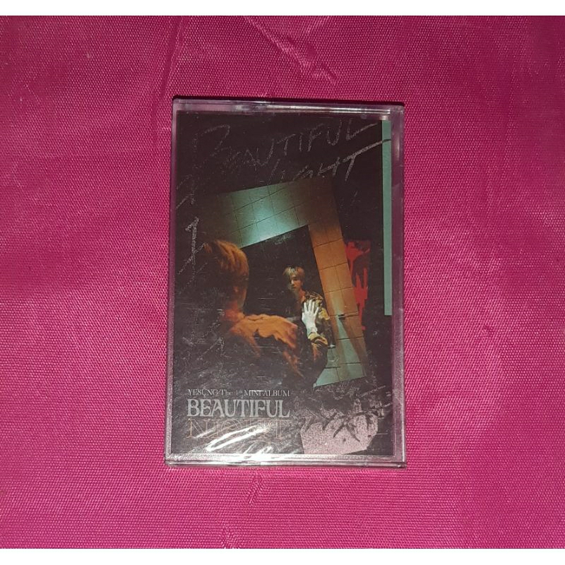 Yesung Super Junior Mini Album Beautiful Nigh Cassette Tape Version Sealed