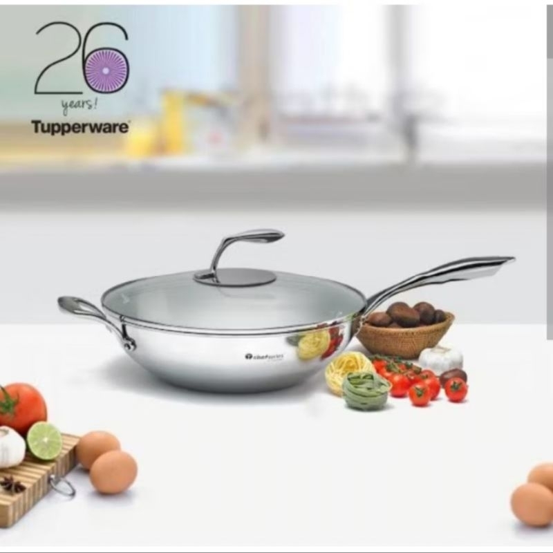 Panci Tupperware T-chef Junior Work Pan Panci Stainless Premium