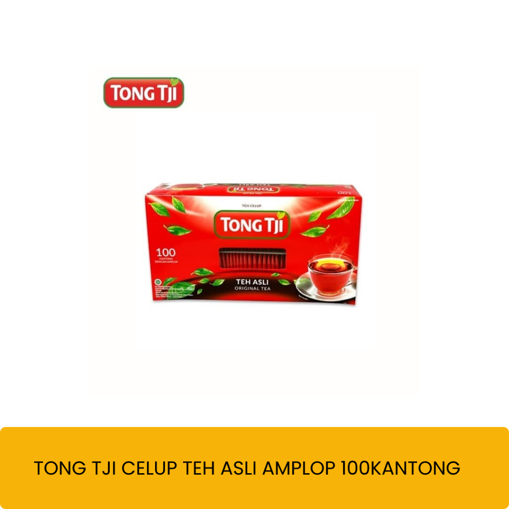 

TONG TJI CELUP TEH ASLI AMPLOP 100KANTONG