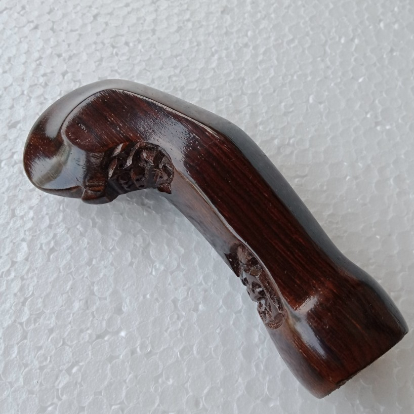 Gagang Deder Keris Kayu Sono Keling asli