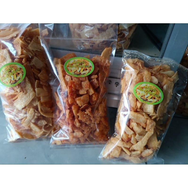 

Loncis Singkong/Balung Ketek/Manggleng/Makanan Ringan Singkong varian rasa