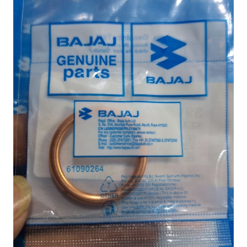 Paking Knalpot Pulsar xcd125 dan pulsar 135Ls Original