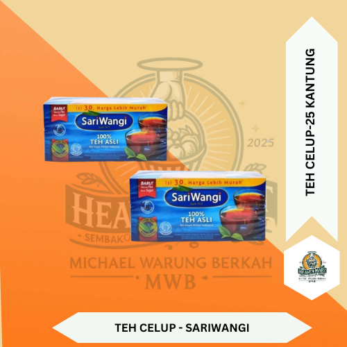 

TEH CELUP SARIWANGI - 25 KANTONG