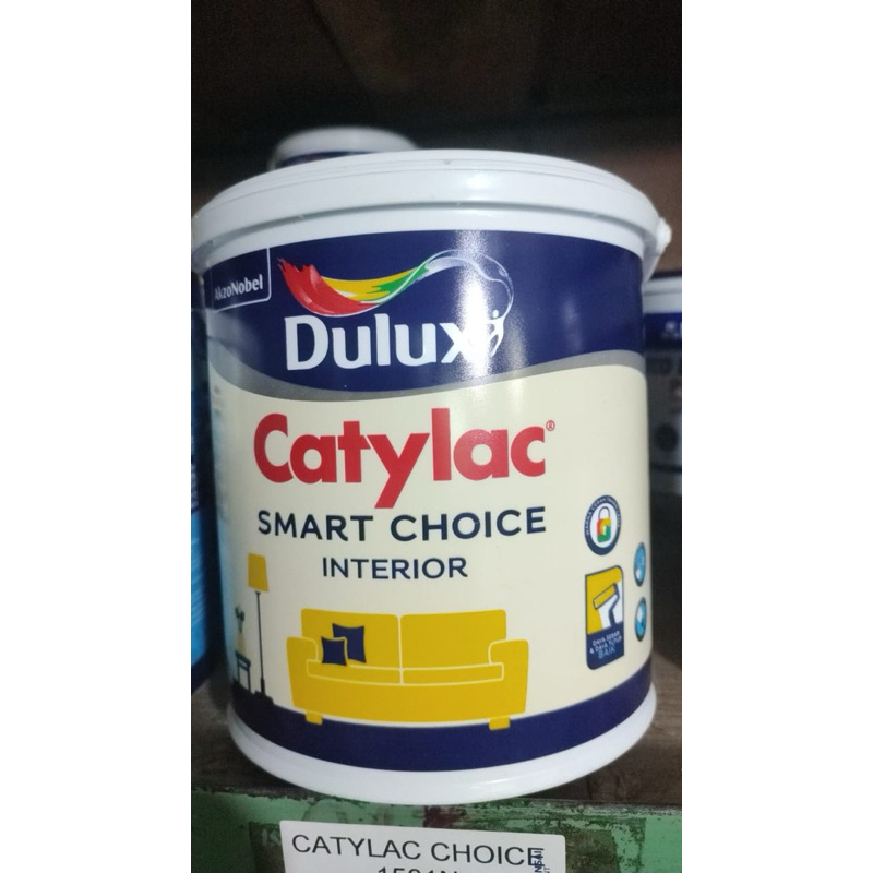 Dulux Catylac SMART CHOICE Interior , Cat Interior Terbaik Murah Meriah By Dulux 5 kg Putih White