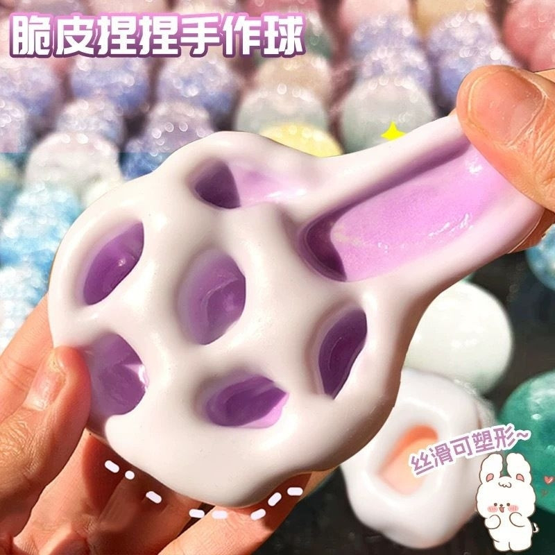 Squishy Mochi Jumbo Cheese Ball Mainan Squishy Antistress Squishy Lucu Squishy Slow