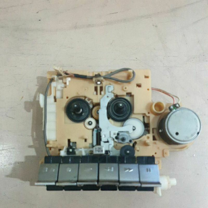 MEKANIK TAPE DECK & COMPO SONY TUTS / TOMBOL TEKUK + TOMBOL LENGKAP ASLI ORIGINAL