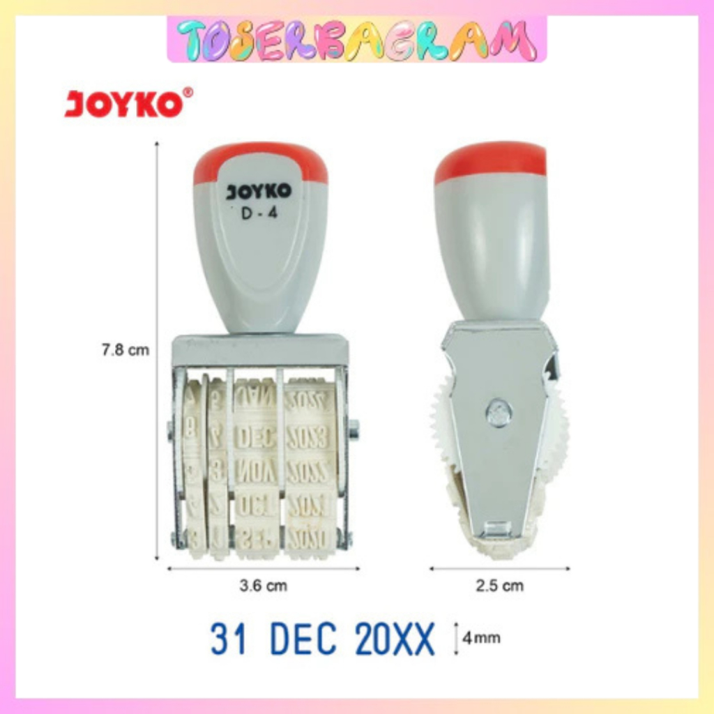 

Stempel Lunas Tanggal Joyko D-4 / Stampel Joyko Tanggal / Date Stamp Joyko Original
