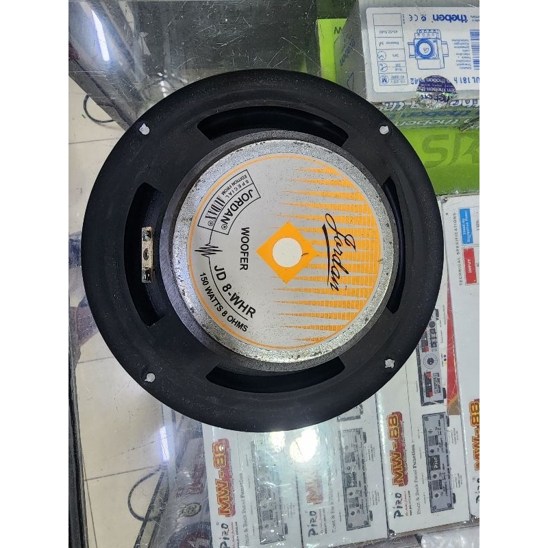 Original AUDAX SPEAKER 8 INCH WOOFER AUDAX JORDAN JD 8 WHR 150watt / JD8WHR