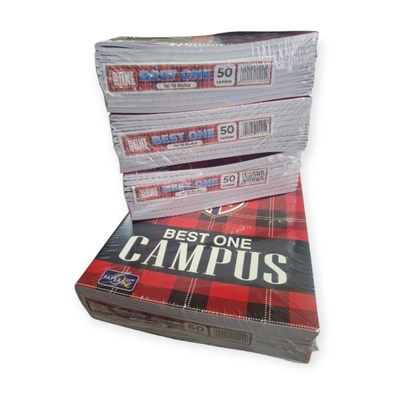 

10 Pcs Buku Campus 50 Lembar/Buku Best One CAMPUS/Buku Bigboss/Buku BOXY/Buku Tulis/Buku Catatan