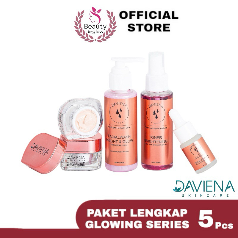 Daviena Skincare Glowing Serie Davina Devina Skincare Official Davienaskincareofficial