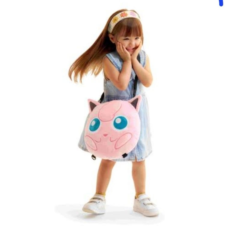 original Nintendo pokemon karakter pokemon jiglipuff jigglipuf purin tas pokemon bisa jadi backpack 