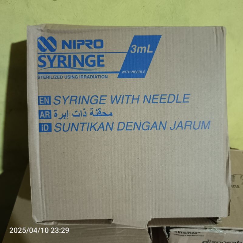 spuit nipro jarum suntik nipro 3ml