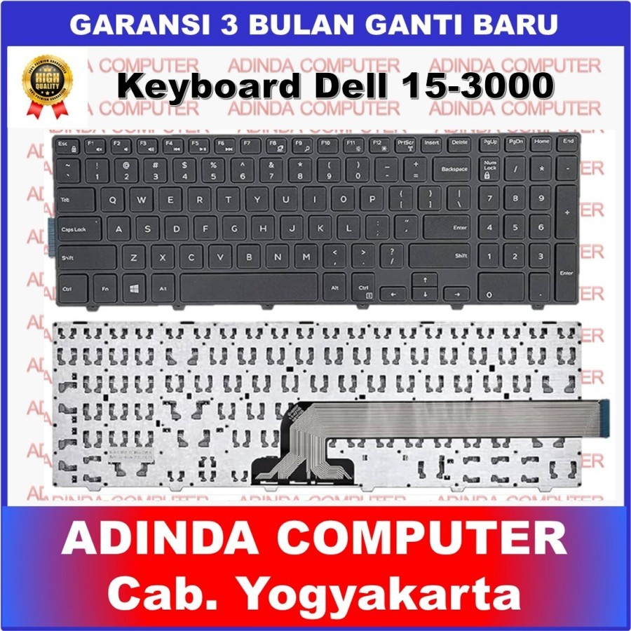 Keyboard Dell 15-3000 5545 5547 15-5000 15-7000 P26E P39F P40F P63F