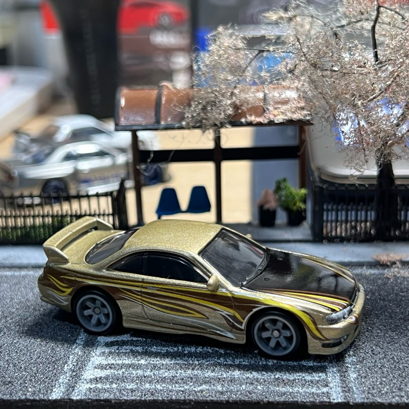 HotWheels Premium Nissan Silvia S14 240SX Fast and Furious Series 1:64 Diecast Loose FNF 4 Fast Tune