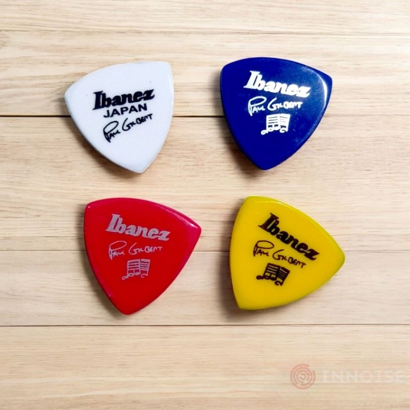 Pick Gitar Bass Ibanez Segitiga Akrilik 2 mm
