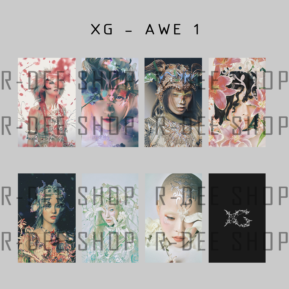 XG Unofficial Fanmade Photocard AWE (Set)