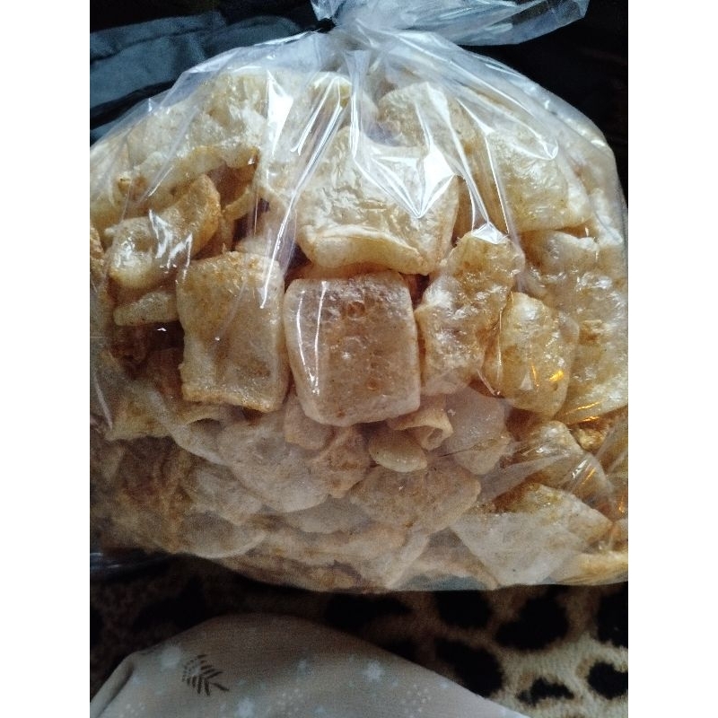 

kerupuk kulit sapi rambak matang
