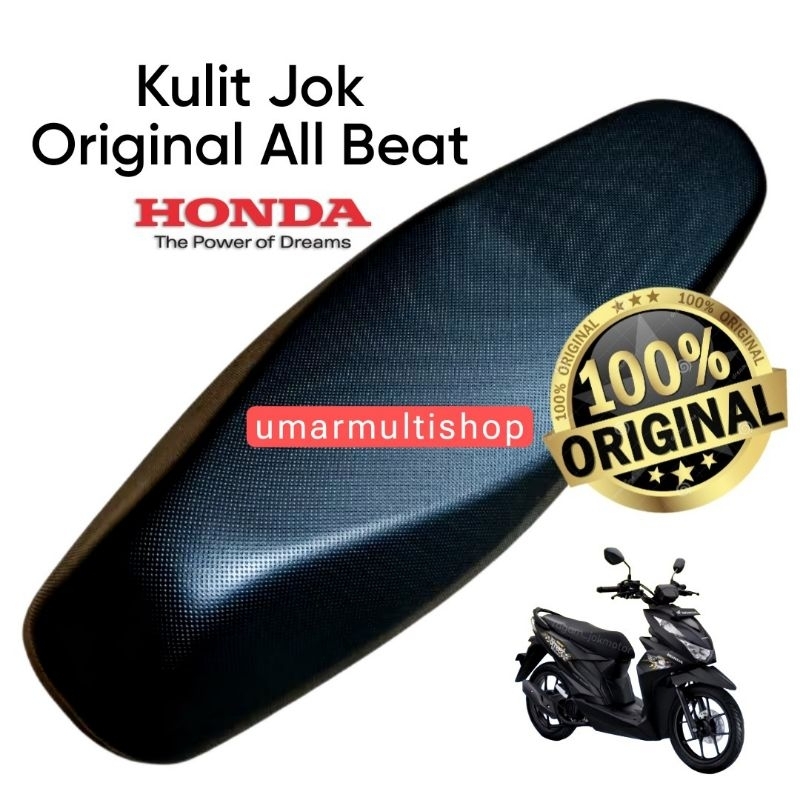 Kulit Jok Motor Original All Beat Deluxe Street New Fi Karbu Dijamin Asli Ori