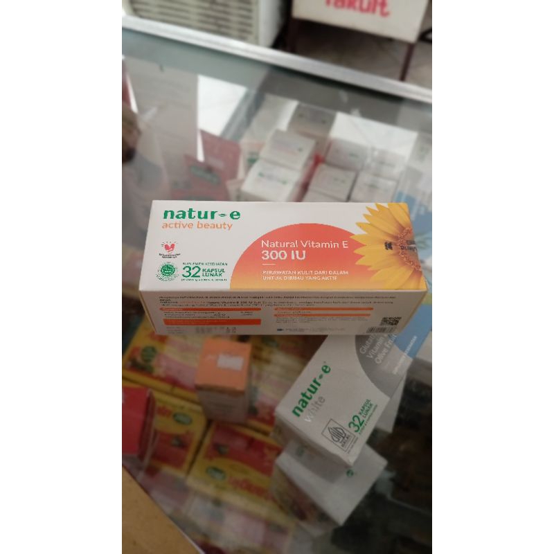 NATUR E ACTIVE BEAUTY VITAMIN E 300 IU MULTIVITAMIN KULIT DAN RAMBUT.