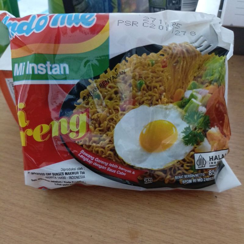 

Indomie goreng 85 g