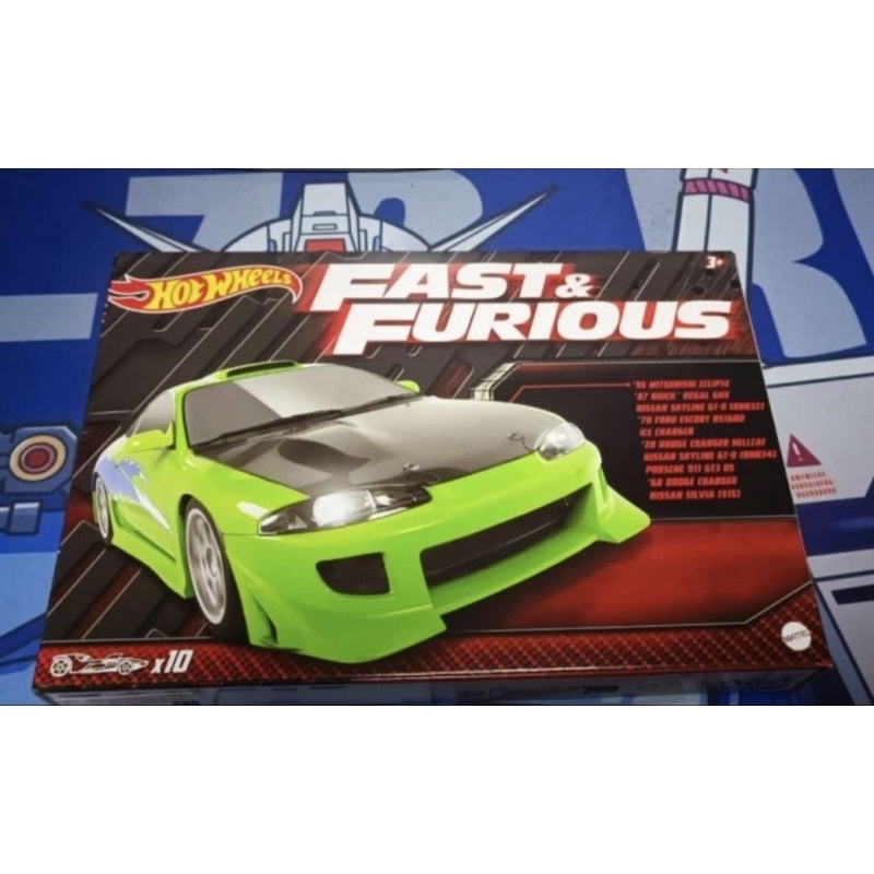 box kotak hotwheels fast furious dan mobil fast furious