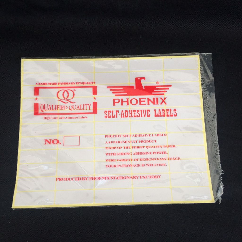 10pcs kertas label/stiker/label harga/label nama/kertas stiker vinyl