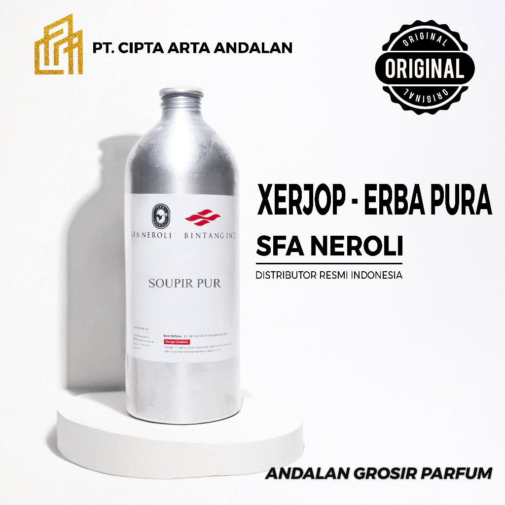 Andalan Grosir Parfum - Bibit Parfum Murni Xerjoff - Erba Pura By SFA Neroli Repack