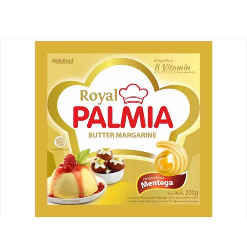 

PALMIA ROYAL BUTTER MARGARINE 200g