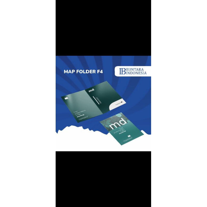 

Cetak map custom F4+ Full Color NON Laminasi