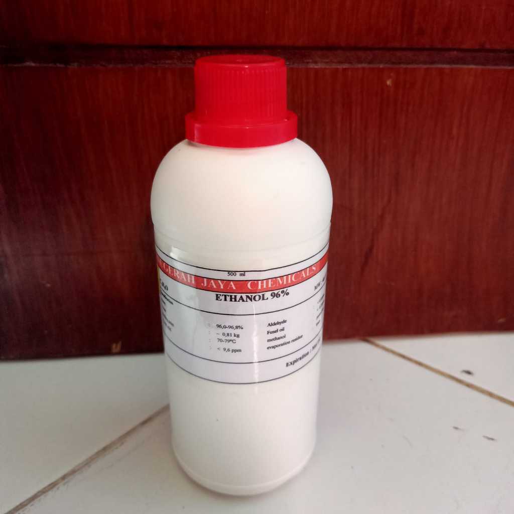 Ethanol 96% 100ml, 500ml, 1ltr