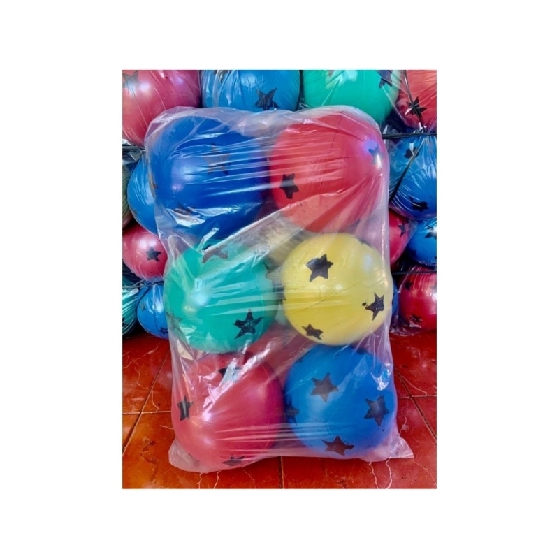 bola plastik/bola sepak/mainan anak bola sedang/bola kecil/murah
