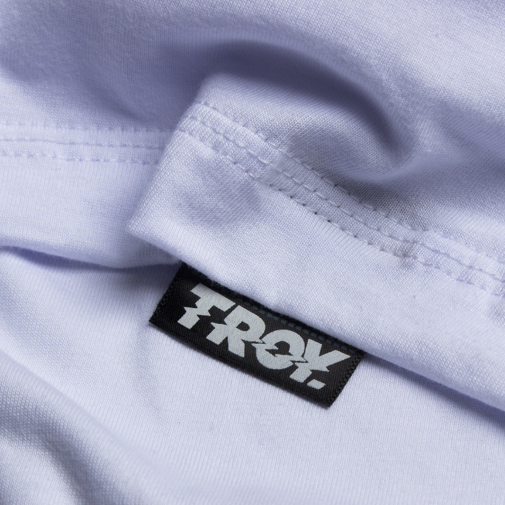 Troy Company Tshirt Boxy Oversize White Be Not One - Kaos Boxy Oversize Putih MB 3082
