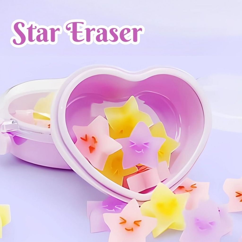 

PENGHAPUS BENTUK BINTANG JUMBO ACCESSORIES