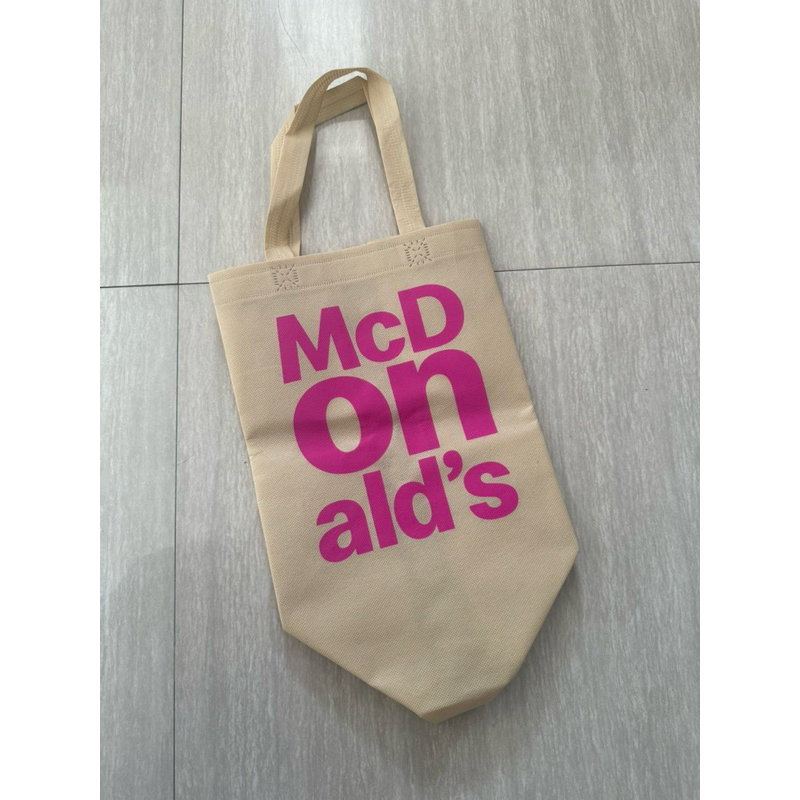 

TAS SPUNBOND McD Pink / Tas Belanja