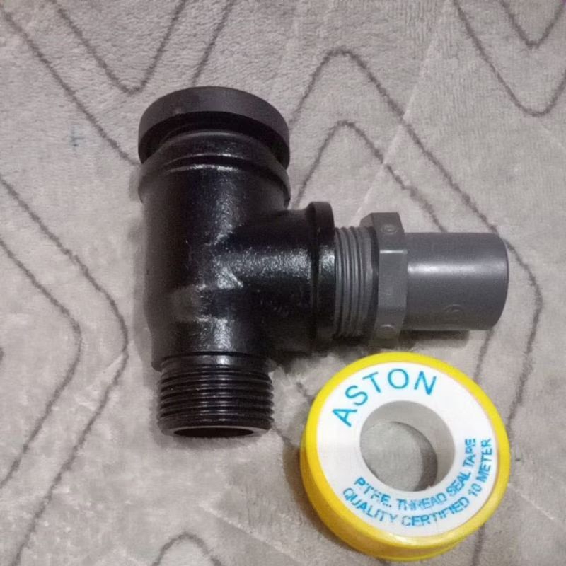 T BESI  3WAY BESI PENGGANTI TABUNG PADA POMPA AIR