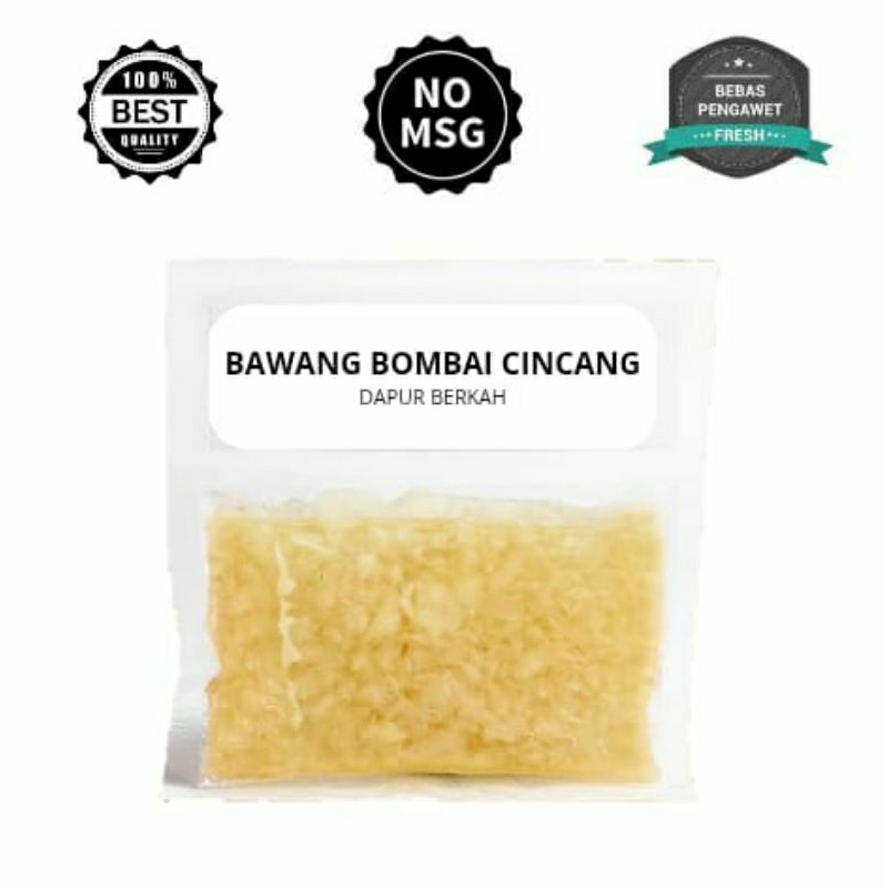 

Bawang Bombai Cincang 200 Gram