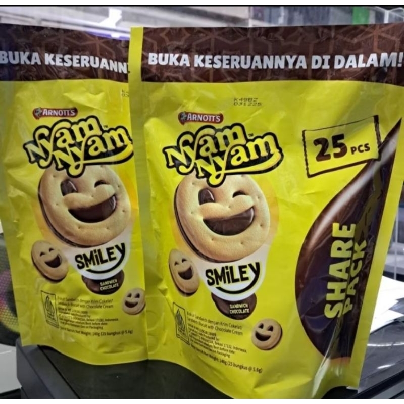 

Ukf5Pc6F4H (Kuliner.Kita) Nyam Nyam Smiley Isi 25Pc