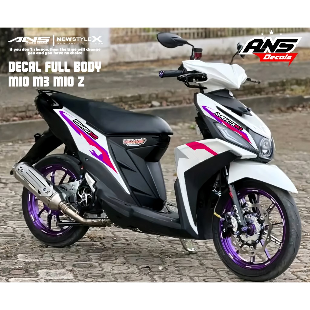 Decal Stiker Full Body MIO M3 MIO Z Variasi Sticker Stiker MIO M3 MIO Z