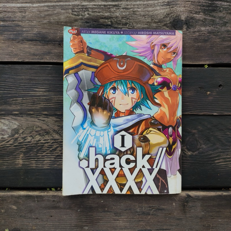 KOMIK CABUTAN .hack//XXXX Volume 1&2  Book by Hiroshi Matsuyama