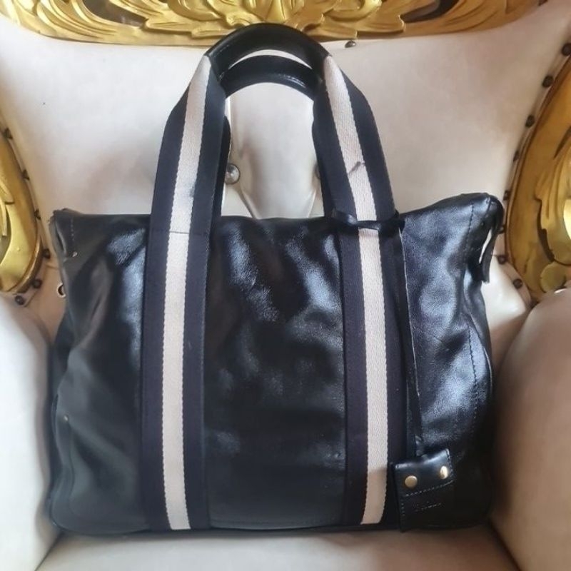 Tas Briescase tas kantor Bally Preloved bekas pemakain