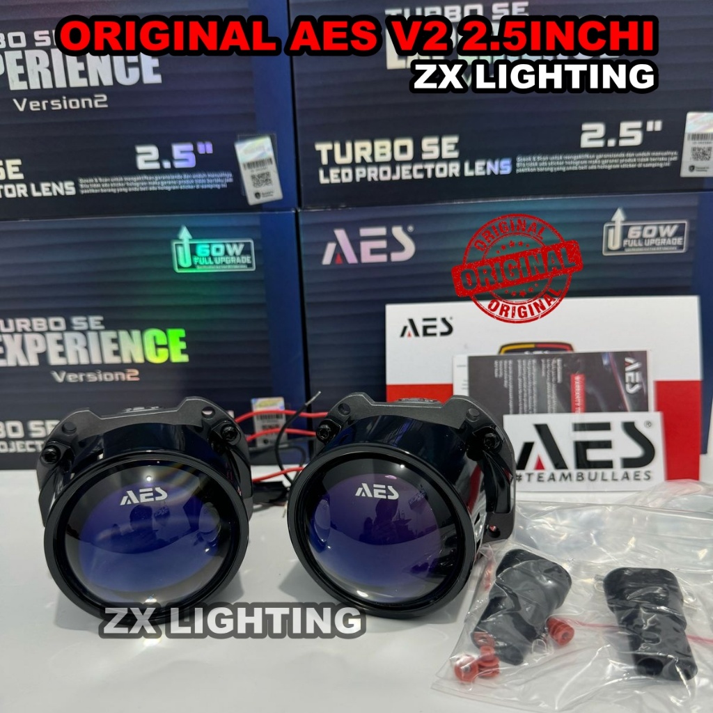 ORIGINAL BILED AES TURBO V2 SE 2,5 INCHI 60 WATT BILED WST AES GEN 3 BILED