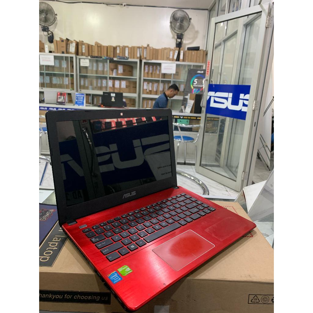 LAPTOP ASUS A450C Platinum RAM 2GB/HDD 500GB VGA MX 2GB BATERAI DROP AMAN LIKENEW