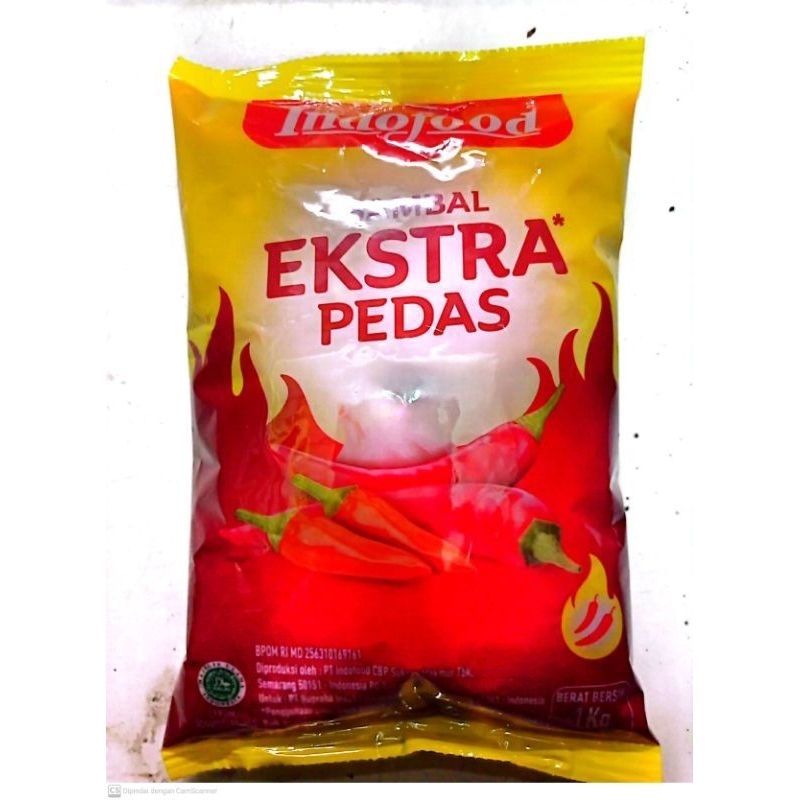 

Indofood Sambal Ekstra Pedas 1kg