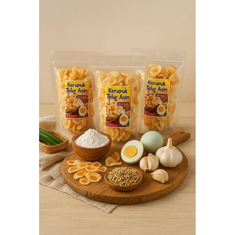 

Krupuk Telur Asin