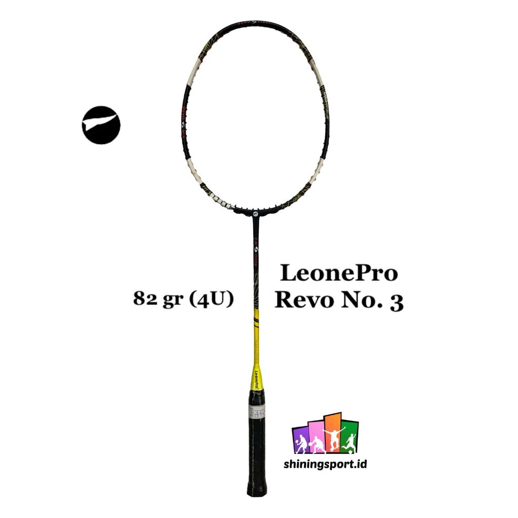 Raket Badminton LeonePro By Pro Ace Revo No. 3 (+ FREE TOWEL GRIP 2 PCS)