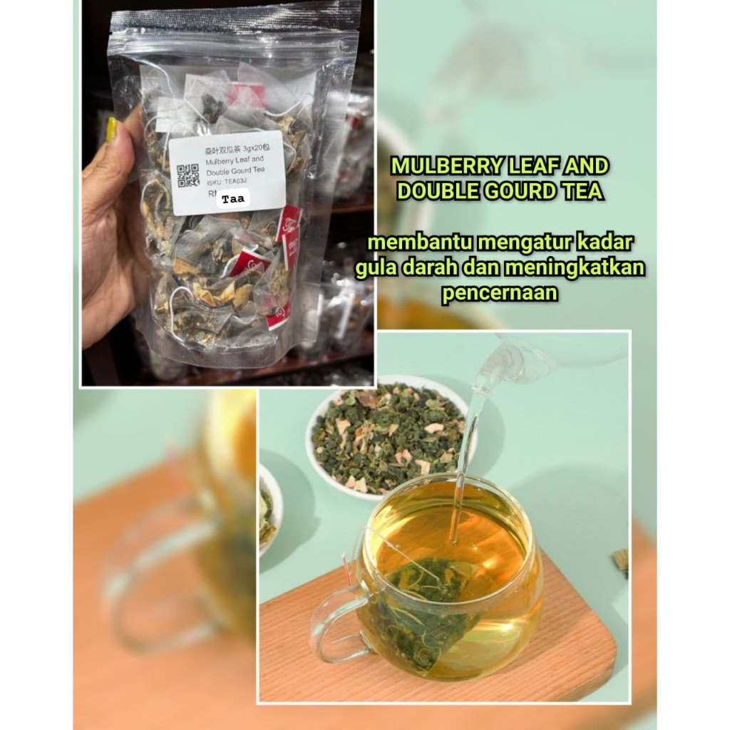 

CHENG WOH MULBERRY LEAF AND DOUBLE GOURD TEA - jastip penang