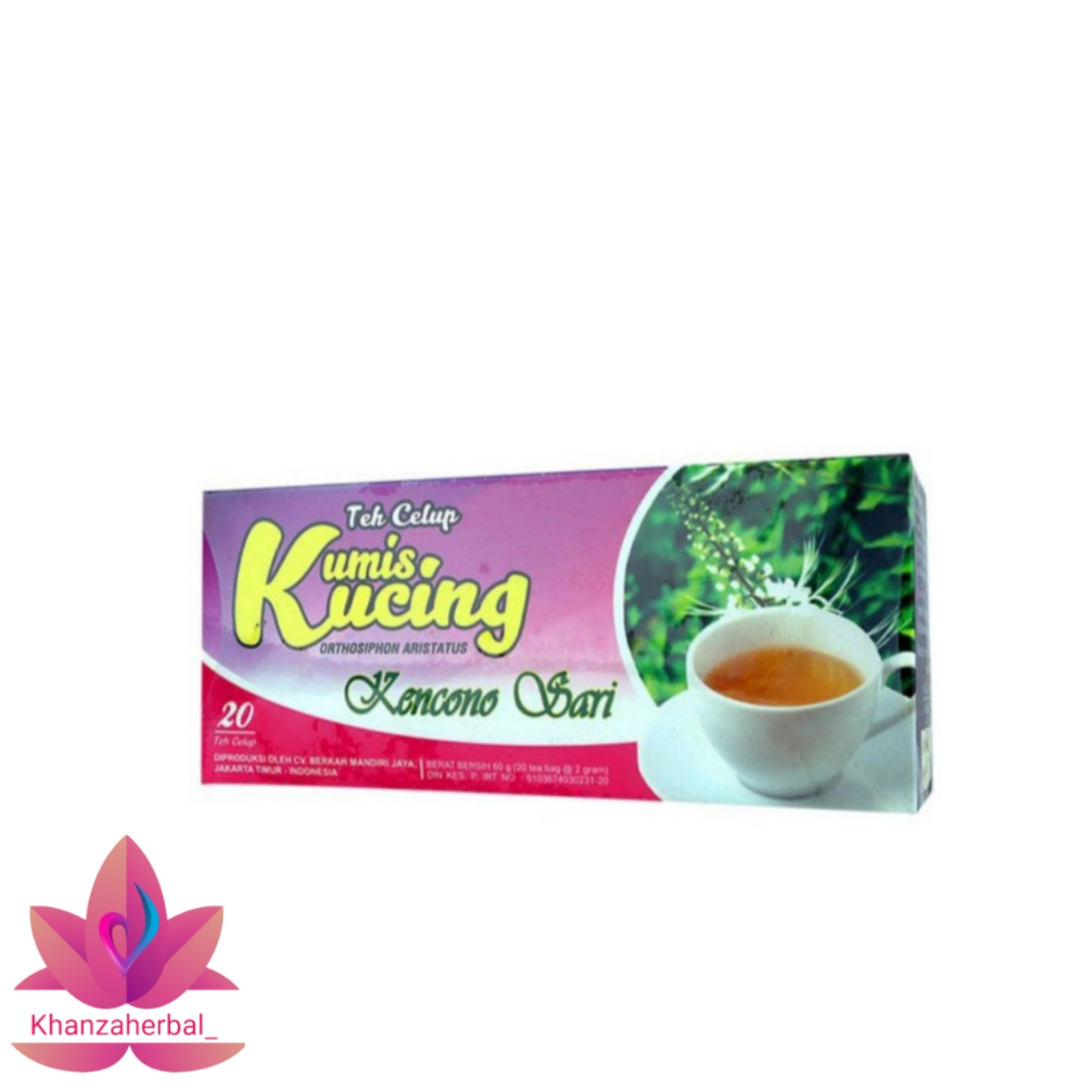 

Teh Celup Kumis Kucing Kencono Sari 100% Alami Isi 20