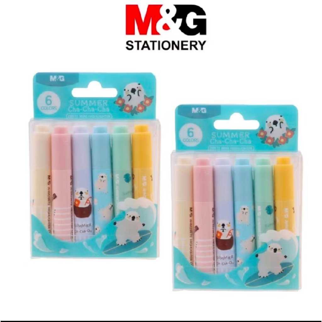 

M&G SUMMER CHA-CHA-CHA MINI HIGHLIGHTER 6COLORS AHM29672