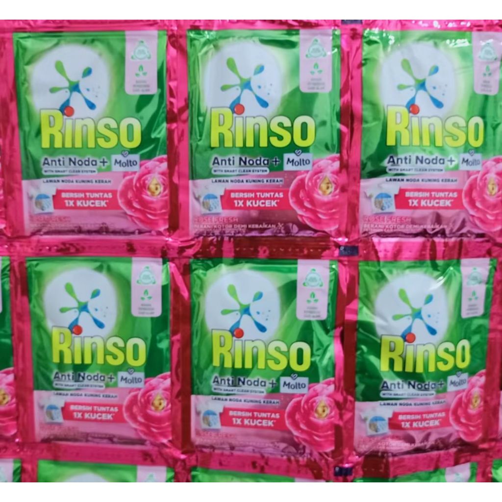 Rinso Cair 30 PCS Ecer 500 Rinso Cair Gope - kemasan 18 ML